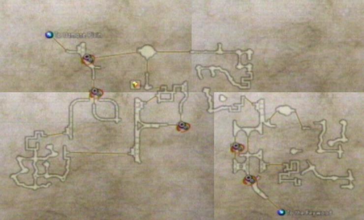 Final Fantasy XII 12 FFXII FF12 Maps Henne Mines FFWA. www.ffwa.eu. 