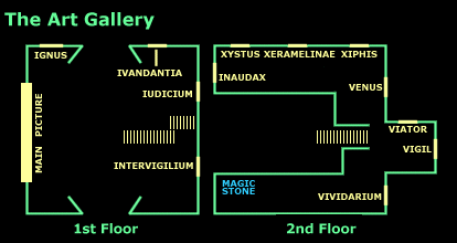 Map of the Art Gallery