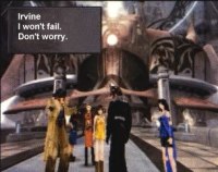 Irvine shows his confidence