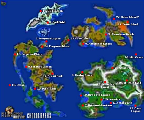 Chocograph World Map - Click To Enlarge