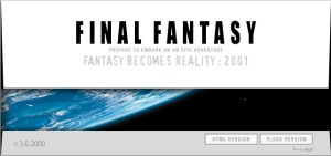 Final Fantasy Movie Website